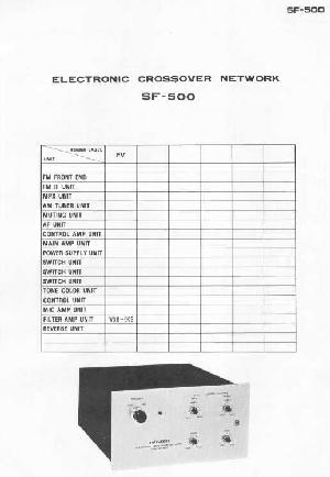 Сервисная инструкция Pioneer SF-500 ― Manual-Shop.ru