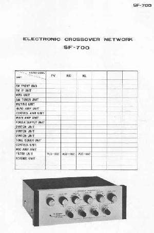 Сервисная инструкция Pioneer SF-700 ― Manual-Shop.ru
