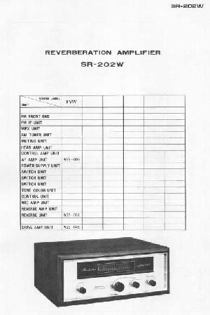 Сервисная инструкция Pioneer SR-202 ― Manual-Shop.ru