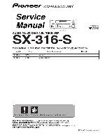 Service manual Pioneer SX-218-K