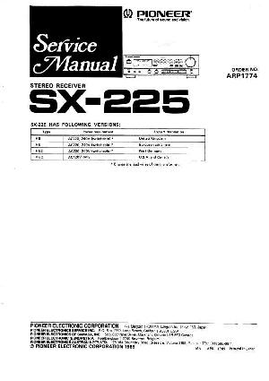 Service manual Pioneer SX-225 ― Manual-Shop.ru