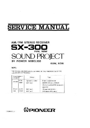 Service manual Pioneer SX-300 ― Manual-Shop.ru