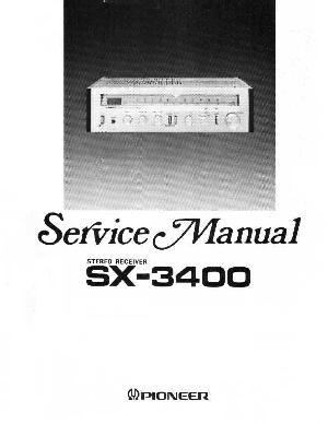 Service manual Pioneer SX-3400 ― Manual-Shop.ru