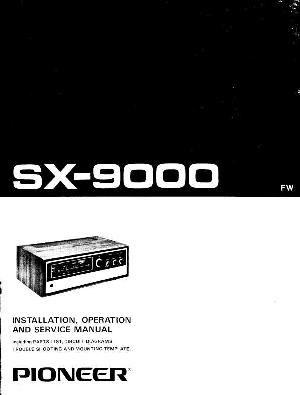 Сервисная инструкция Pioneer SX-9000 ― Manual-Shop.ru