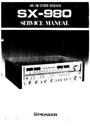 Service manual Pioneer SX-980 ― Manual-Shop.ru