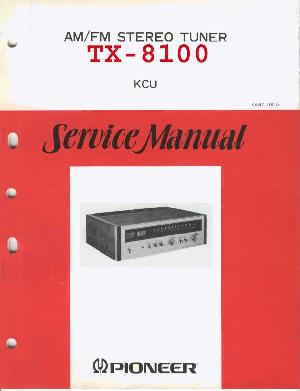 Service manual Pioneer TX-8100 ― Manual-Shop.ru