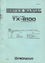 Service manual Pioneer TX-8100