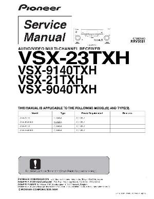 Service manual Pioneer VSX-9040TXH, VSX-9140TXH ― Manual-Shop.ru