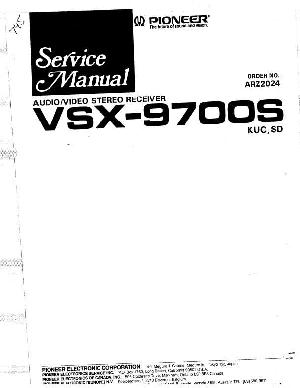 Сервисная инструкция Pioneer VSX-9700S ― Manual-Shop.ru
