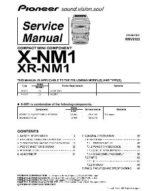 Сервисная инструкция Pioneer X-NM1, XR-NM1 ― Manual-Shop.ru