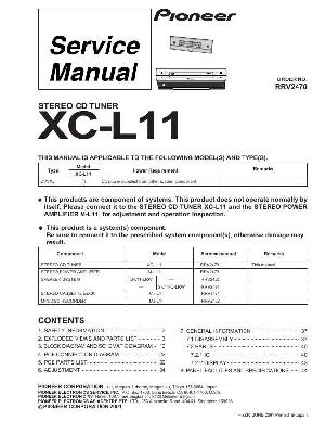 Service manual Pioneer XC-L11 ― Manual-Shop.ru