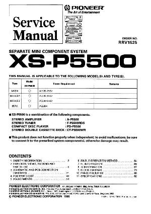 Service manual Pioneer XS-P5500 ― Manual-Shop.ru