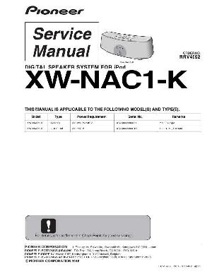 Сервисная инструкция Pioneer XW-NAC1-K ― Manual-Shop.ru