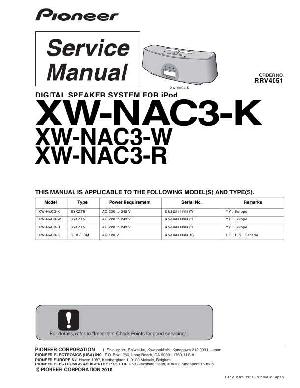 Service manual Pioneer XW-NAC3 ― Manual-Shop.ru