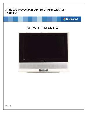 Service manual Polaroid FXM-2611C ― Manual-Shop.ru