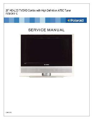 Сервисная инструкция Polaroid FXM-2611C ― Manual-Shop.ru
