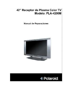 Сервисная инструкция Polaroid PLA-4200M ― Manual-Shop.ru