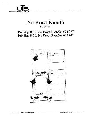 Service manual Privileg 256L, 287L, NO-FROST ― Manual-Shop.ru