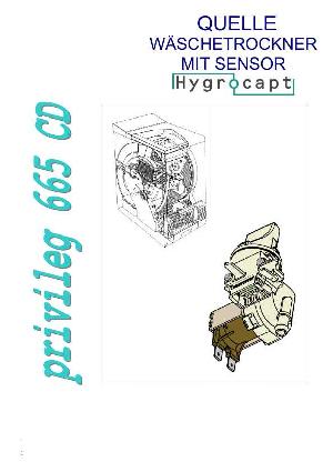 Сервисная инструкция Privileg 665CD ― Manual-Shop.ru