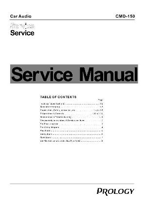 Service manual Prology CMD-150R ― Manual-Shop.ru