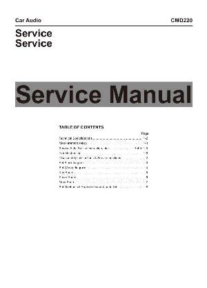 Service manual Prology CMD-220S ― Manual-Shop.ru