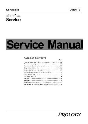 Service manual Prology DMD-170S ― Manual-Shop.ru