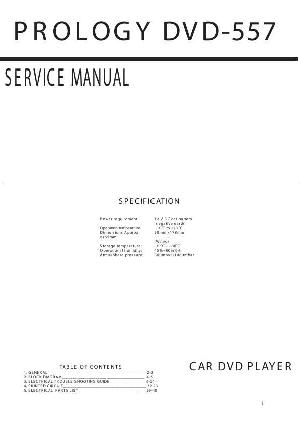 Сервисная инструкция Prology DVD-5575 ― Manual-Shop.ru