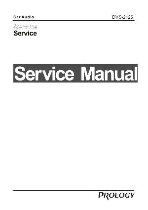 Service manual Prology DVS-2125 ― Manual-Shop.ru