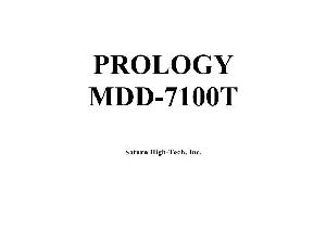 Service manual Prology MDD-7100T ― Manual-Shop.ru