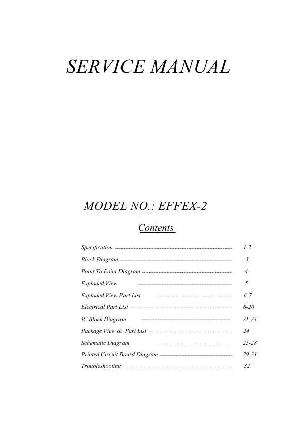 Service manual Reloop EFFEX-2 ― Manual-Shop.ru