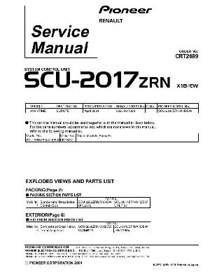 Service manual Pioneer SCU-2017 ― Manual-Shop.ru