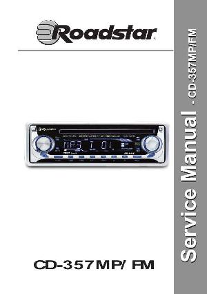 Сервисная инструкция Roadstar CD-357MP/FM ― Manual-Shop.ru