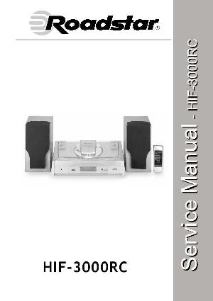 Сервисная инструкция Roadstar HIF-3000RC ― Manual-Shop.ru