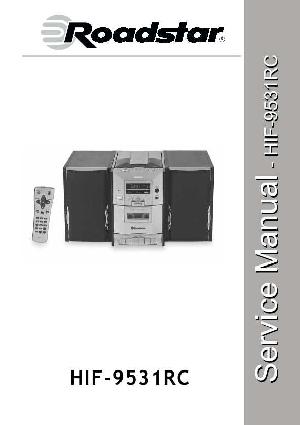 Сервисная инструкция Roadstar HIF-9531RC ― Manual-Shop.ru