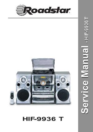 Сервисная инструкция Roadstar HIF-9936 ― Manual-Shop.ru