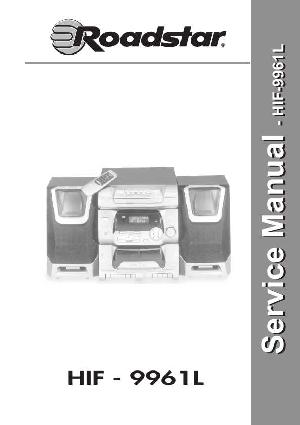 Service manual Roadstar HIF-9961L  ― Manual-Shop.ru