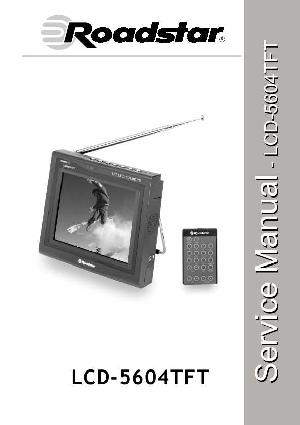 Сервисная инструкция Roadstar LCD-5604TFT  ― Manual-Shop.ru