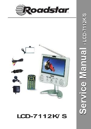 Сервисная инструкция Roadstar LCD-7112KS ― Manual-Shop.ru