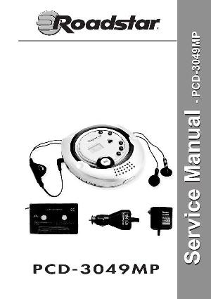 Сервисная инструкция Roadstar PCD-3049MP ― Manual-Shop.ru