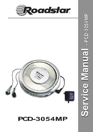 Сервисная инструкция Roadstar PCD-3054MP ― Manual-Shop.ru