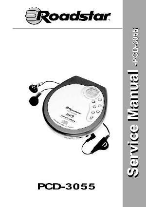 Сервисная инструкция Roadstar PCD-3055 ― Manual-Shop.ru