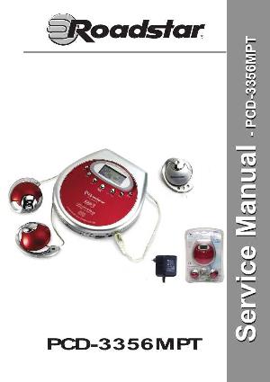 Сервисная инструкция Roadstar PCD-3356MPT ― Manual-Shop.ru