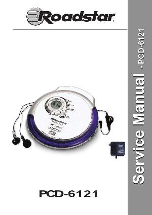 Сервисная инструкция Roadstar PCD-6121 ― Manual-Shop.ru