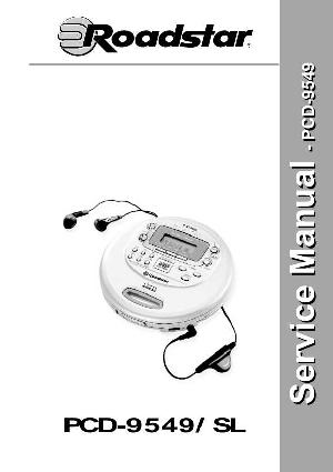 Сервисная инструкция Roadstar PCD-9549 ― Manual-Shop.ru