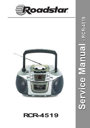 Сервисная инструкция Roadstar RCR-4519 ― Manual-Shop.ru