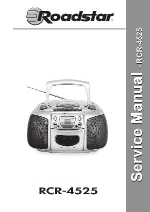 Сервисная инструкция Roadstar RCR-4525RC ― Manual-Shop.ru