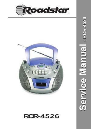 Сервисная инструкция Roadstar RCR-4526 ― Manual-Shop.ru