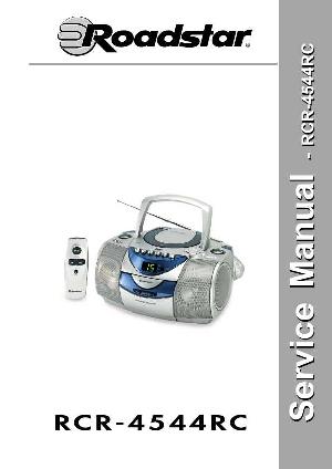 Сервисная инструкция Roadstar RCR-4544RC ― Manual-Shop.ru