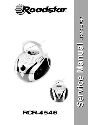 Сервисная инструкция Roadstar RCR-4546 ― Manual-Shop.ru