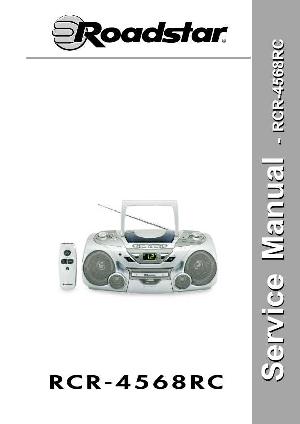 Сервисная инструкция Roadstar RCR-4568RC ― Manual-Shop.ru